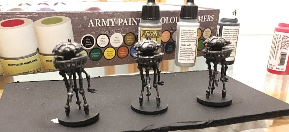 Imperial Assault Probe Droids Detailed