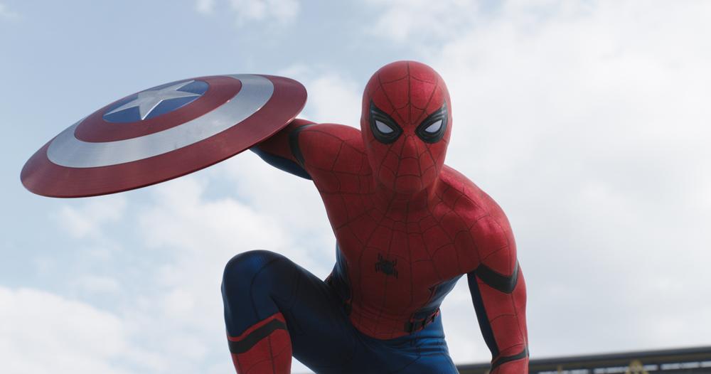 Spider-Man (Tom Holland) joins "Team Iron Man" Photo Credit: Film Frame © Marvel 2016