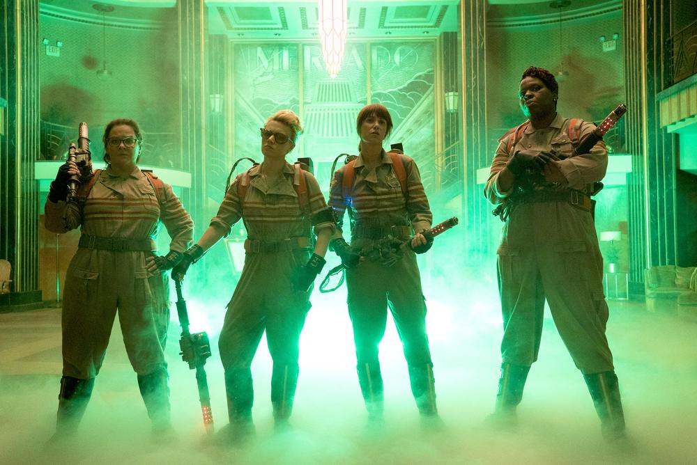 The 2016 Ghostbusters crew. Image: Columbia Pictures