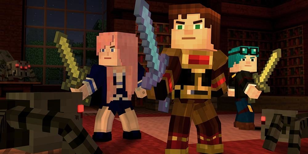 Kid-focused 'Minecraft's Story Mode' offers an actual plot