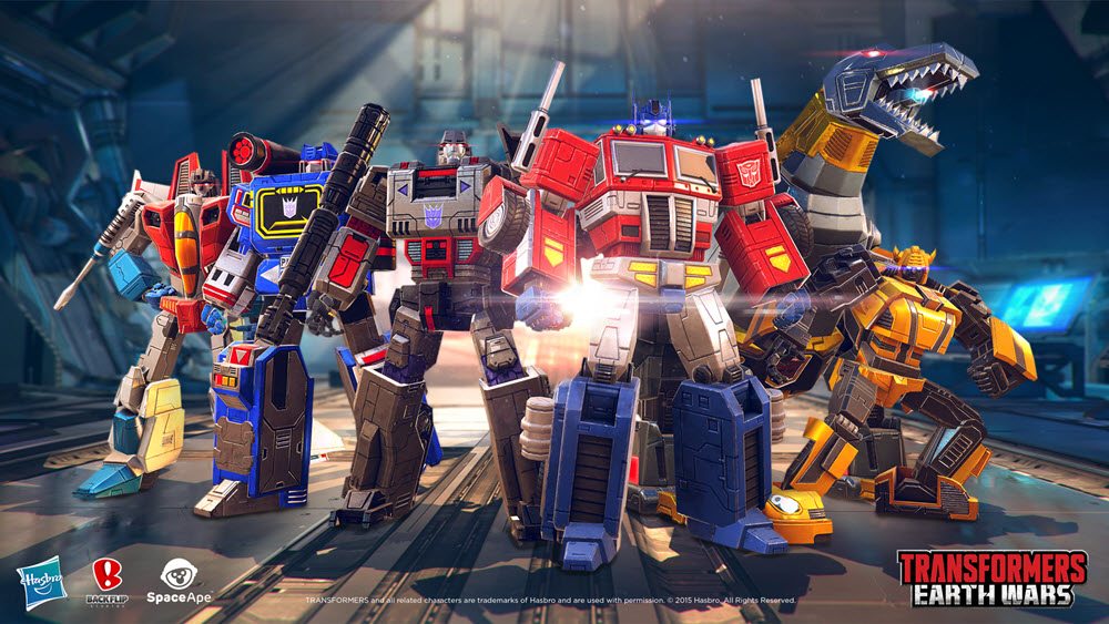 Transformers: Earth Wars Group Shot
