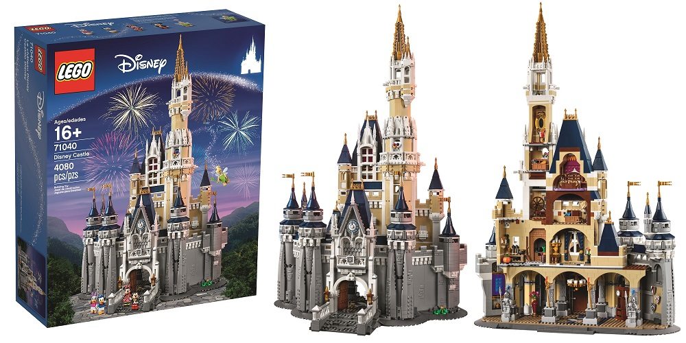 lego disney castle 50th anniversary