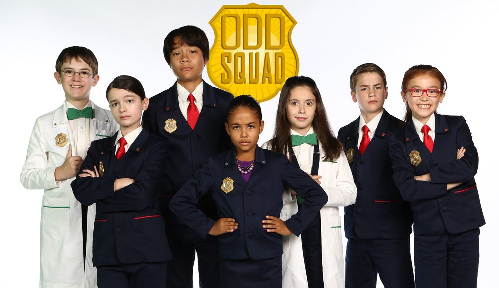 Cast members from Odd Squad season one and two