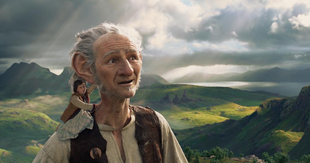BFG and Sophie travel through Giant Country in 'The BFG'. Image © Disney