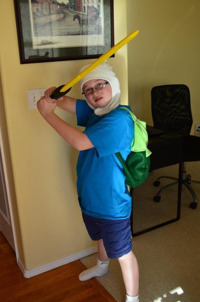 Finn was my youngest son's favorite cosplay in 2014.