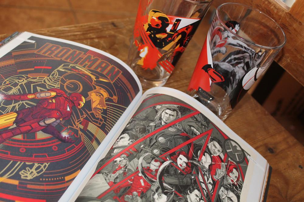 Limited edition pint glasses, movie books and other geeky collectibles are only part of reason so many movie geeks love the Alamo Drafthouse experience. Image by Lisa Kay Tate