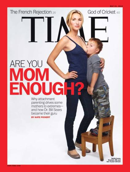 Martin Schoeller photographed four mothers who subscribe to attachment parenting for this week's cover of TIME.