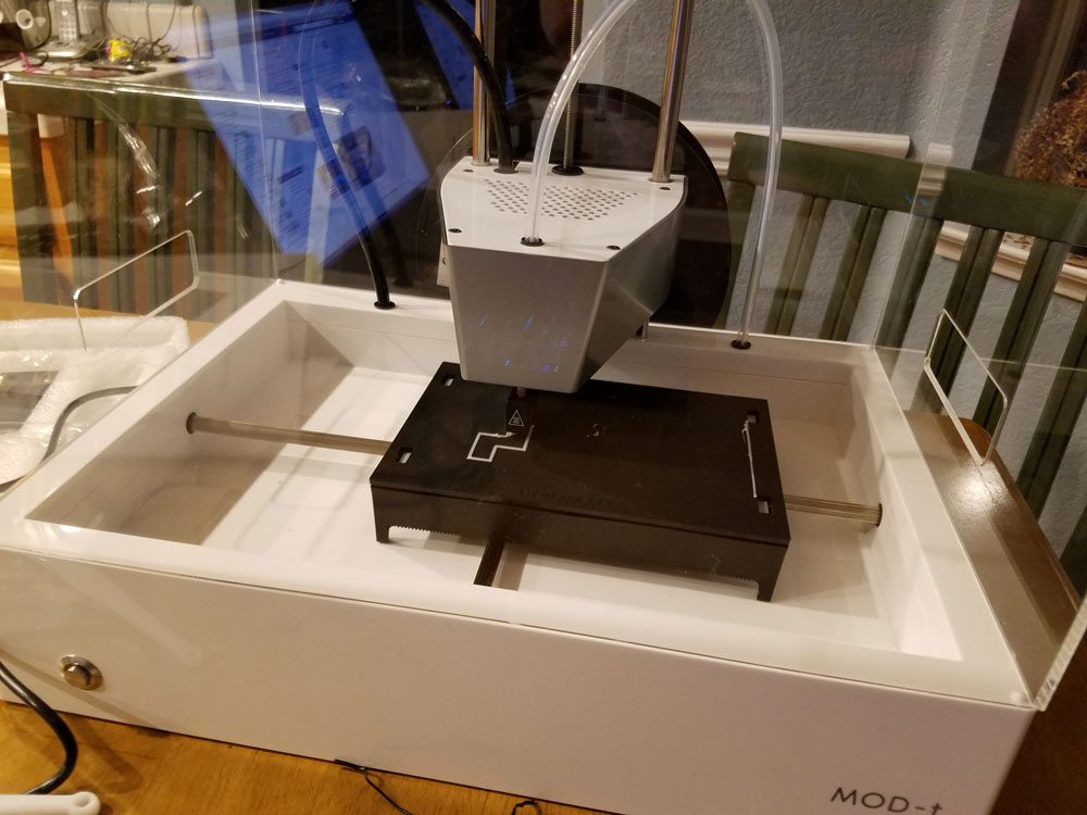 MOD-t 3D printer