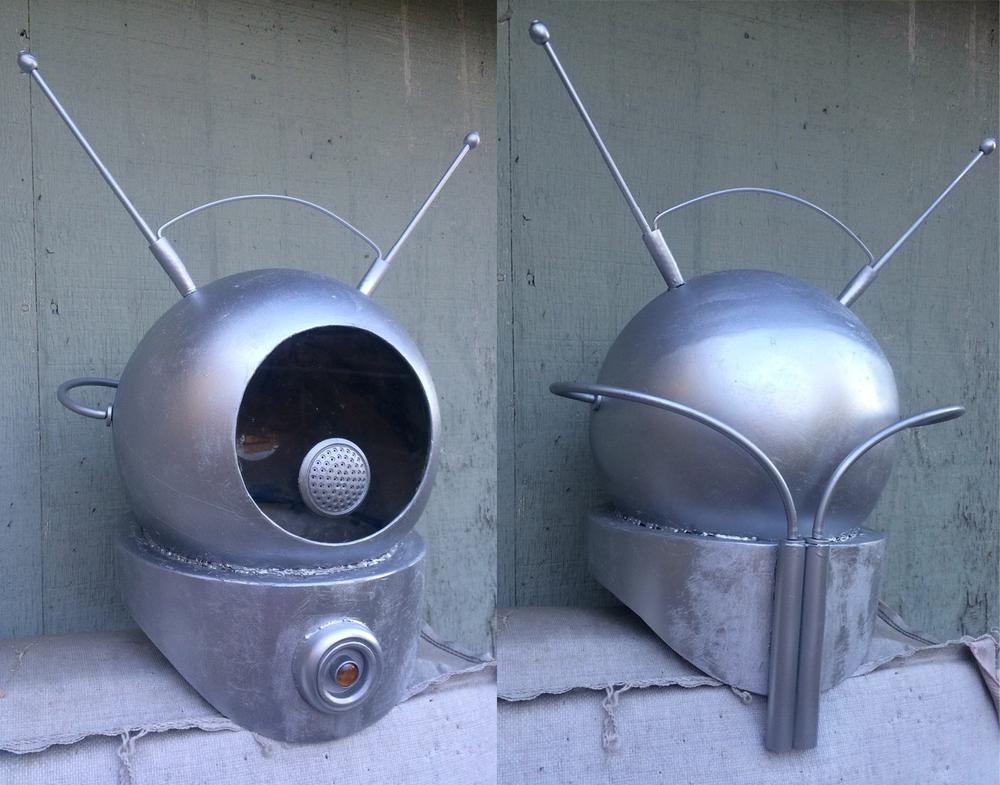 My Robot Monster helmet. If you haven't seen Robot Monster, go find it now, I'll wait. Photos by Jim MacQuarrie