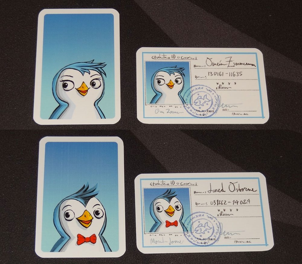 Ice Cool penguin cards