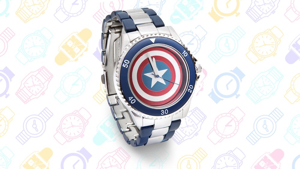 13 Geeky Watches: Captain America Watch
