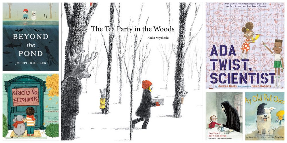 My Favorite Read Alouds this month. Image credit: Ariane Coffin