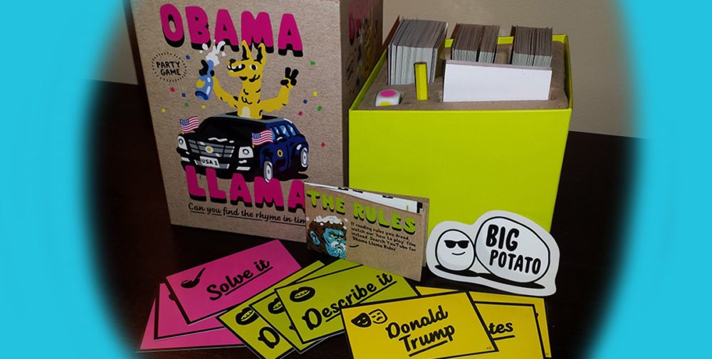 'Obama Llama' from Big Potato Games. Photo Copyright: Preston Burt