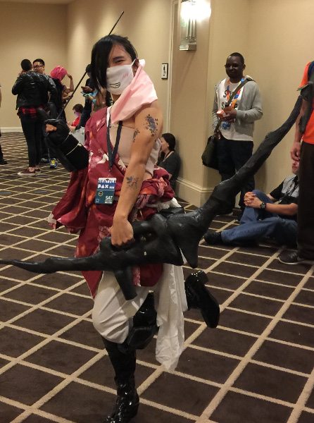Hazo cosplay from 'Overwatch' at PAX West.