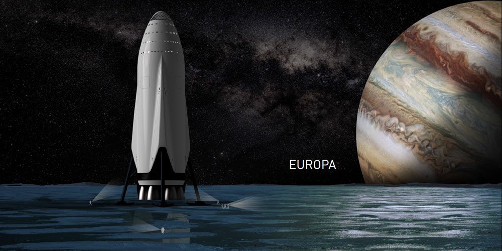Space X Europa