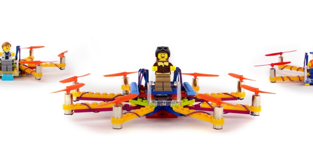 Z.O.M.G. Flybrix is marrying LEGO and cheap drone tech. Photo courtesy of Flybrix.