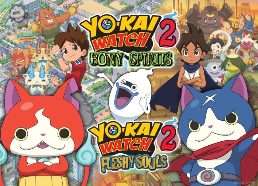  YO-KAI WATCH 2: Bony Spirits - Nintendo 3DS : Video Games