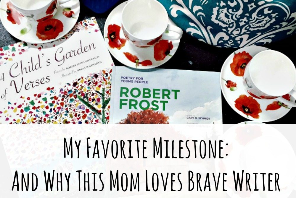 My Favorite Milestone: And Why This Mom Loves Brave Writer, milestones, reading, reading development, writing, writing development, curriculum, language rich environment, the homeschool sisters podcast, julie bogart, awesome adults, cait and kara