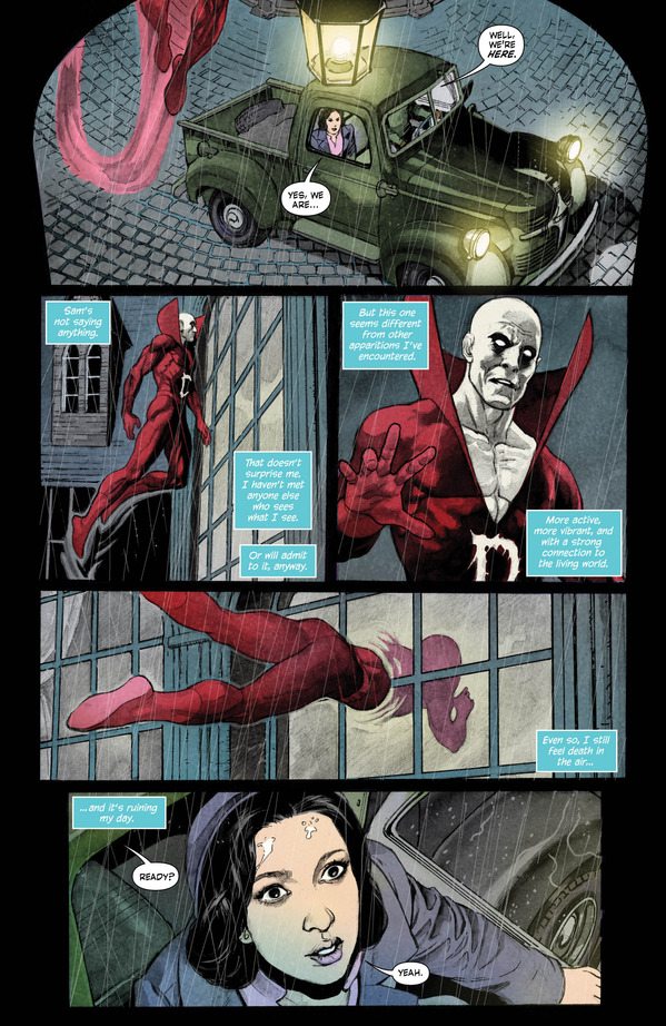 page from Deadman, image copyright DC Comics