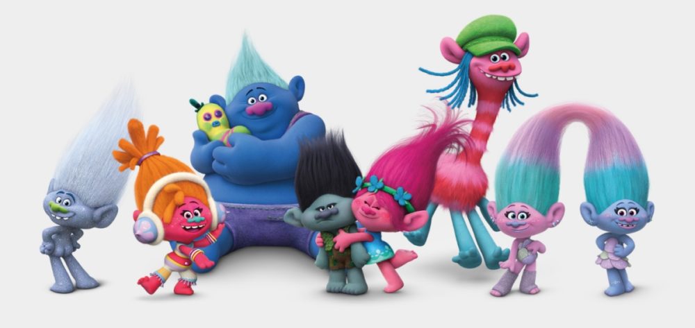 DreamWorks Trolls Bridget Hug 'N Plush Doll : : Toys