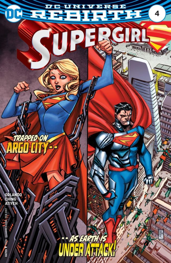 Cover to Supergirl #4, copyright DC Comics
