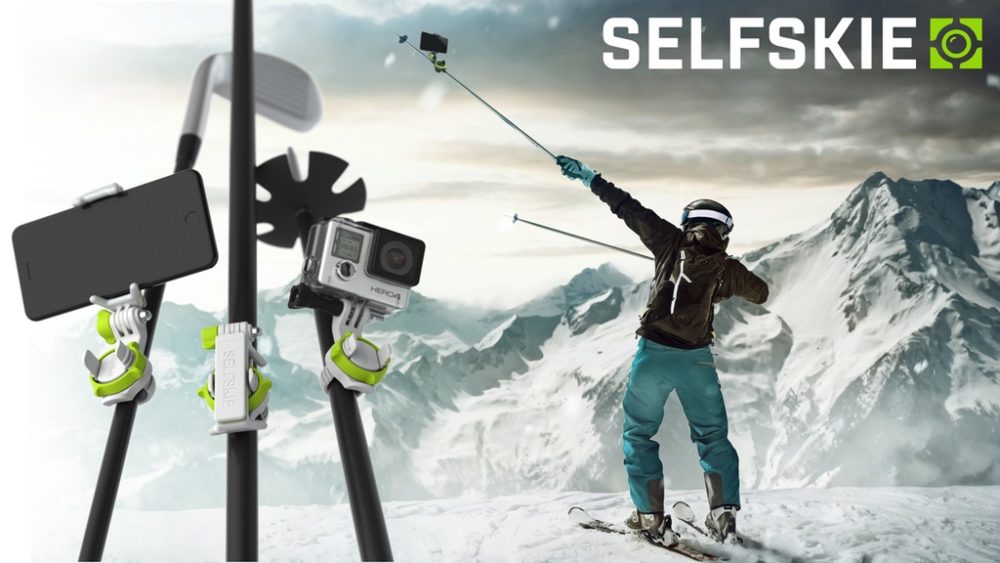Selfskie - Fixation Tube GoPro/smartphone