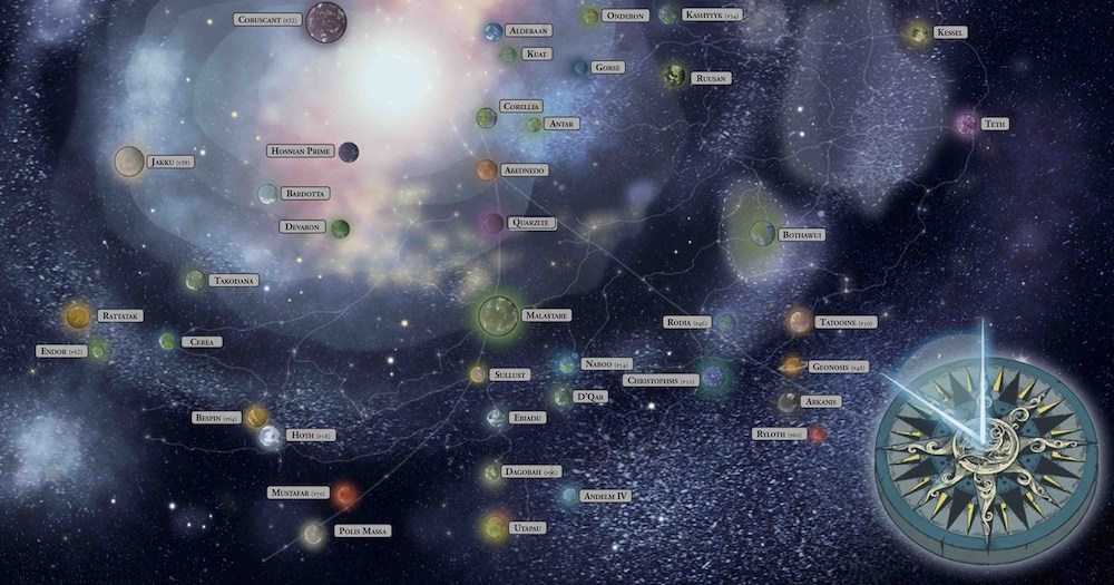 Star Wars Galactic Maps