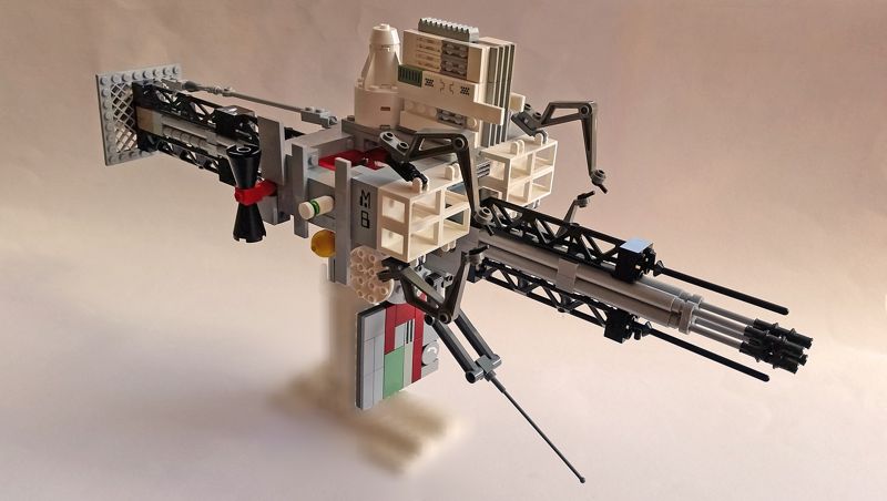 Small Gas Miner Immaculata in Lego