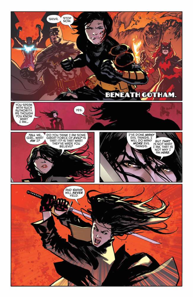 Shiva, Cassandra Cain in Detective Comics 956
