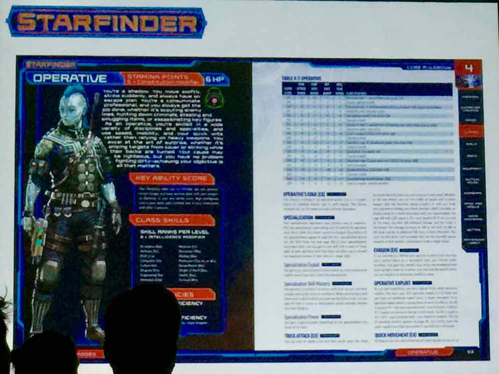 Starfinder Core Page