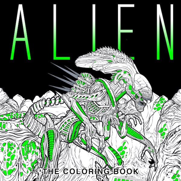 Alien-Coloring-Book