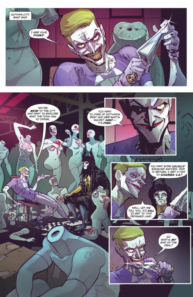 The Joker in Batman/The Shadow Team-up