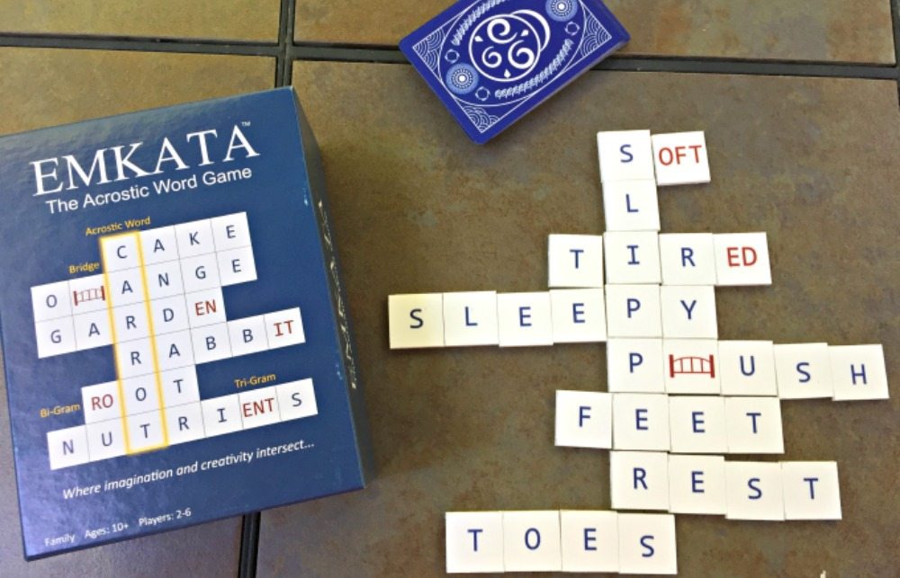 Emkata The Acrostic Word Game | Caitlin Fitzpatrick Curley, GeekMom
