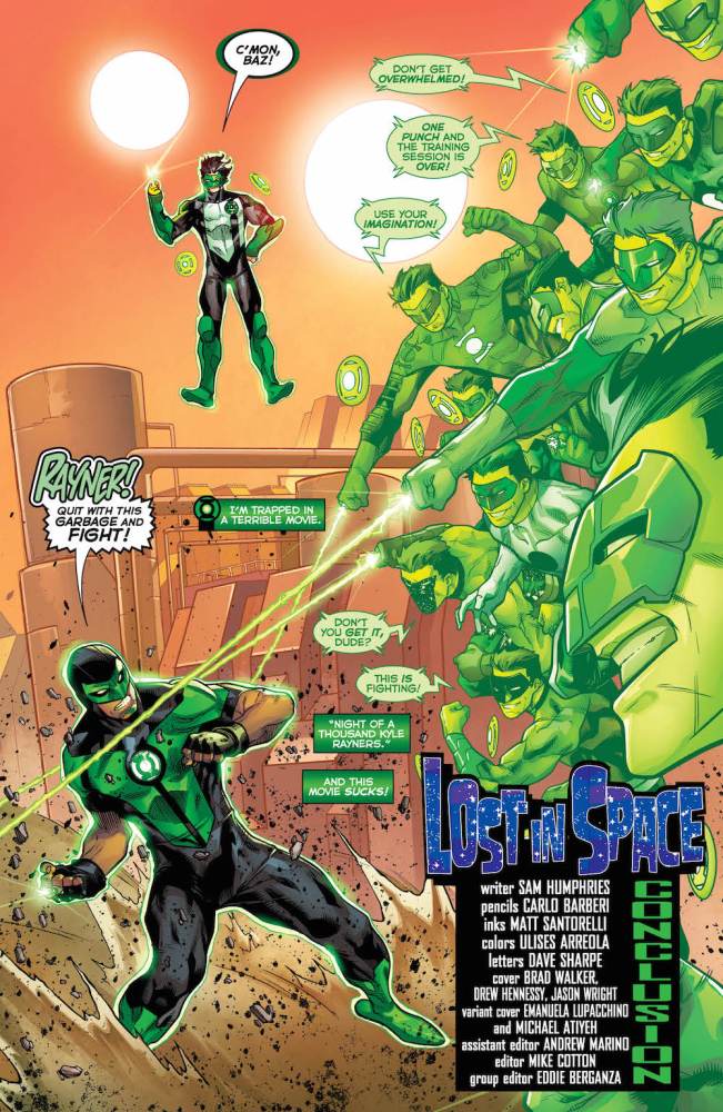 Green Lanterns #24, Simon and Kyle