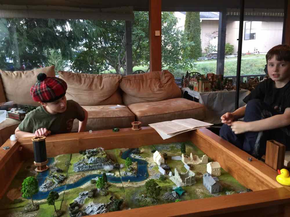 Playing Modern Armor in Gaming Table