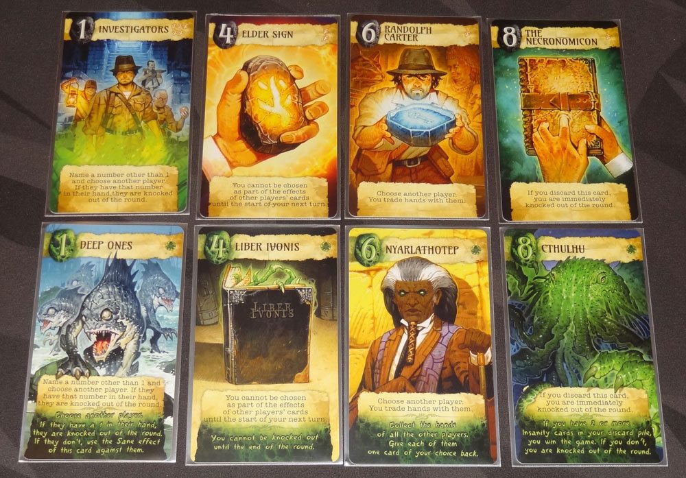 Lovecraft Letter Card Game AEG 5123 A Love Letter Game with Cthulhu 