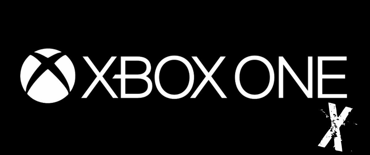 Modified Xbox One to Xbox One X Logo