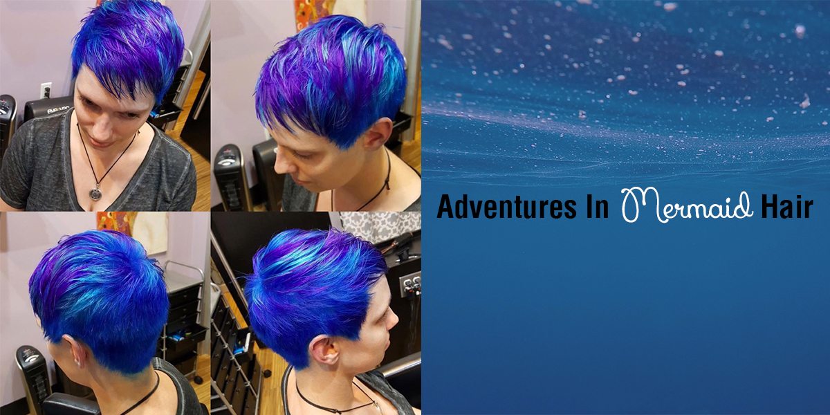 The start of my adventures in mermaid hair  Image: Dakster Sullivan