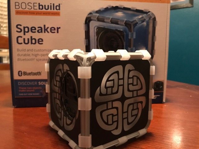 BOSEbuild Bluetooth Speaker completed build