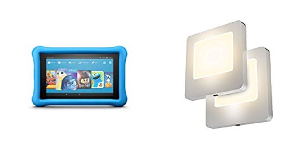 Geek Daily Deals kids kindle fire tablets 2-pack led nightlights