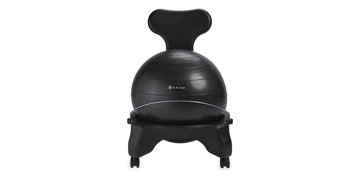 Gaiam Balance Ball Chair \ Image: Gaiam