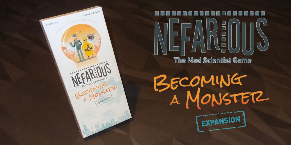 Nefarious: Becoming a Monster box cover