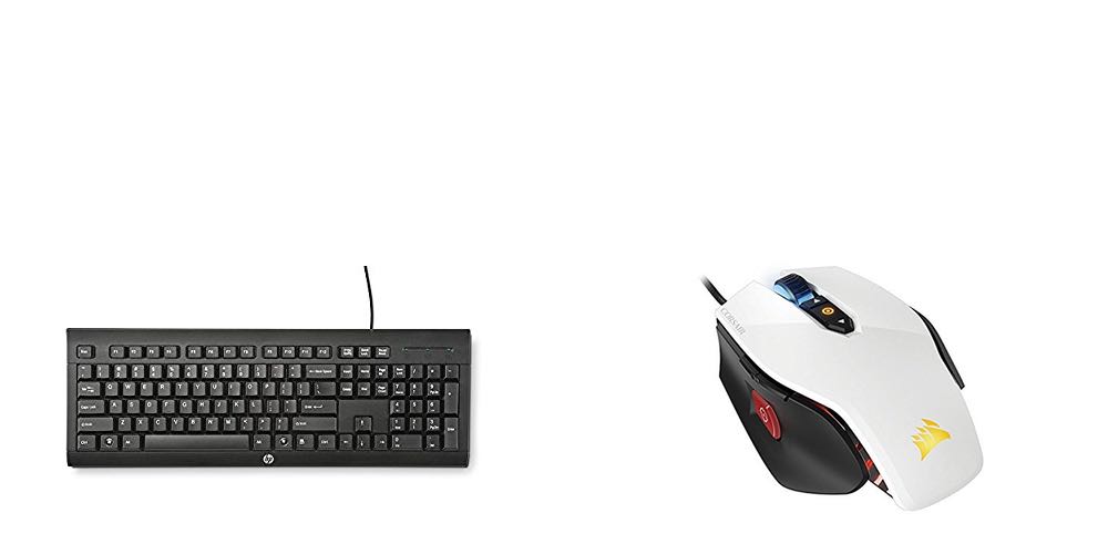 Geek Daily Deals wired keyboard corsair gaming mouse