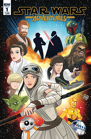 Star Wars Adventures #1 and #2, Images: IDW
