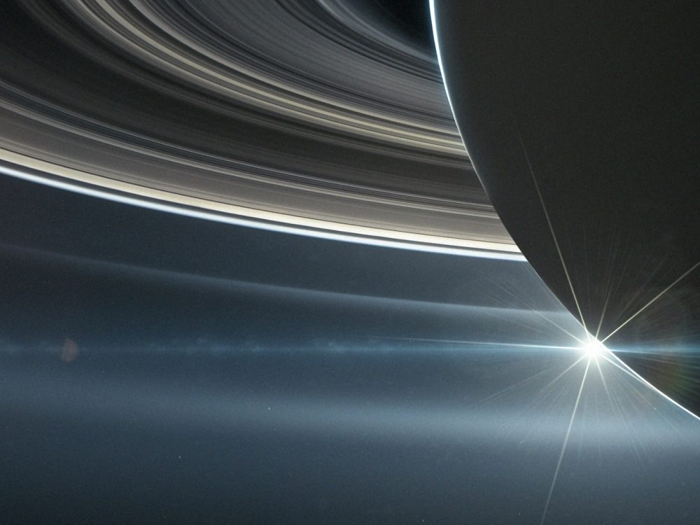 Saturn rings Cassini