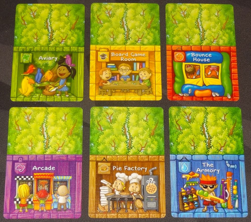 Best Treehouse Ever room cards