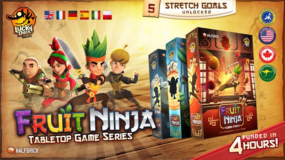 Kickstarter Tabletop Alert: 'Fruit Ninja' Makes the Jump From