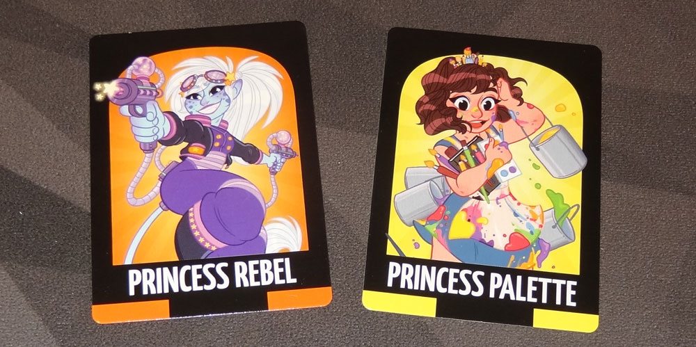 Sparkle*Kitty promo princess cards