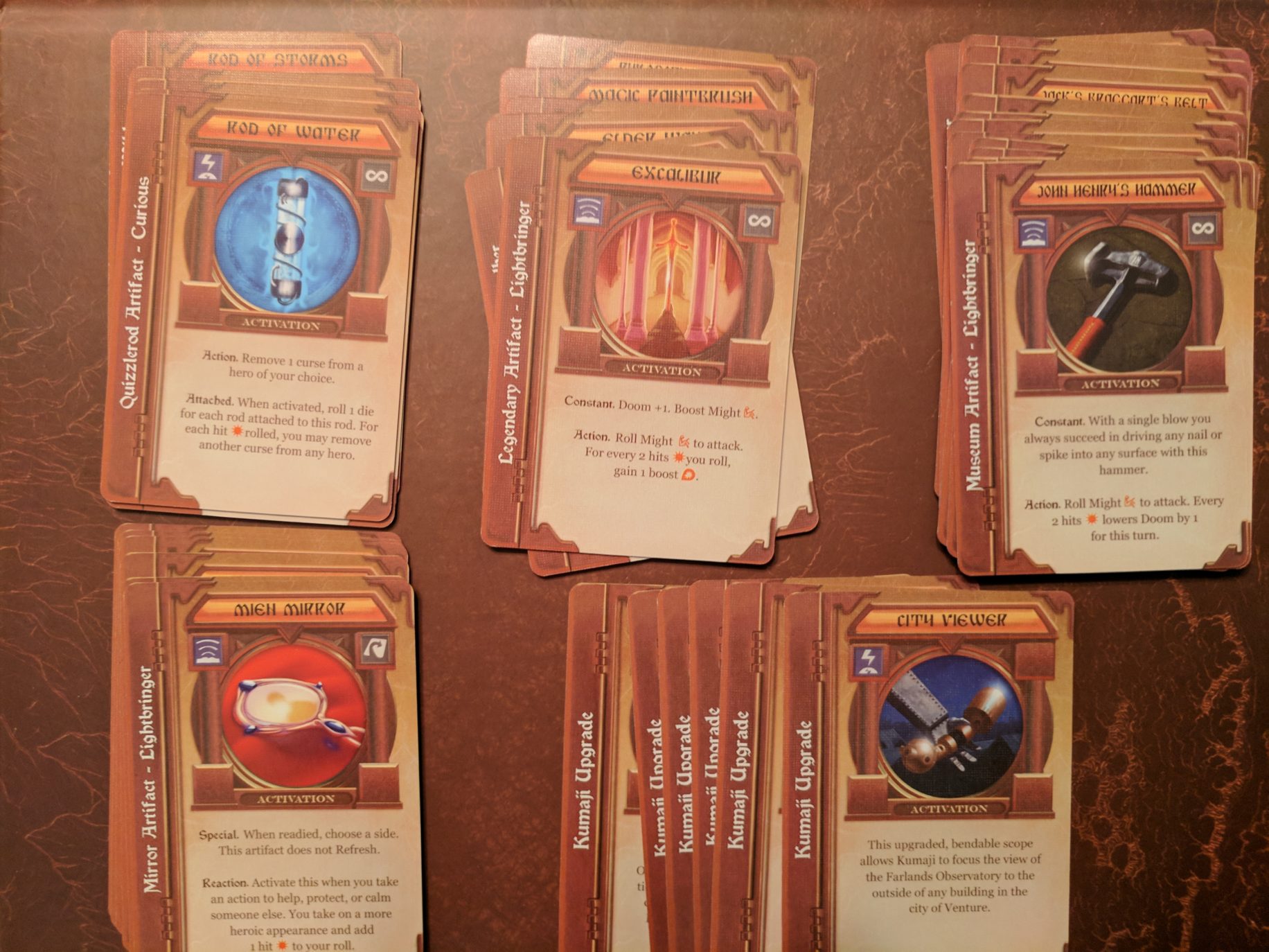Storm Hollow Tales of a New Age Artifact Cards