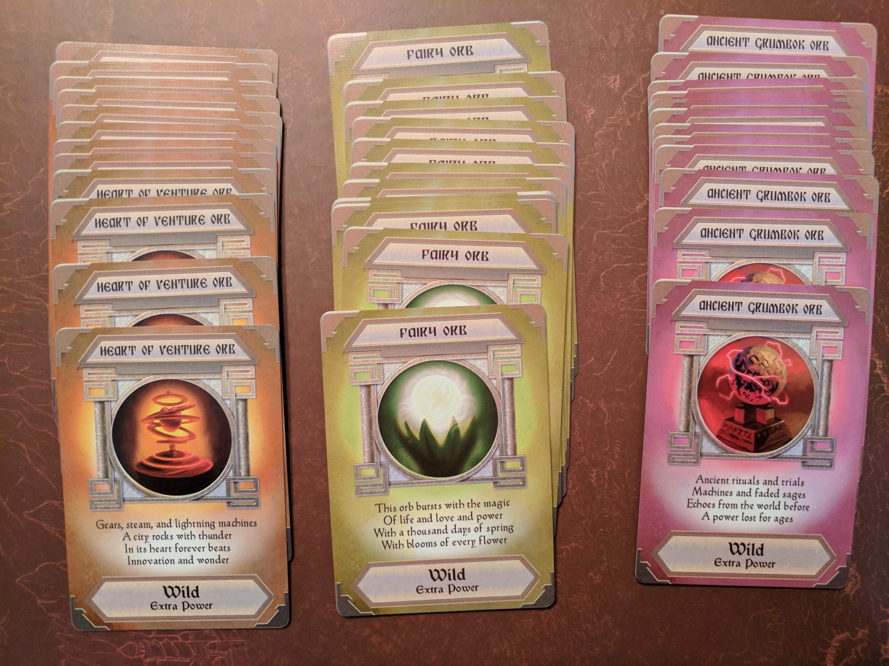 Storm Hollow Tales of a New Age Power Orb Cards Part 1